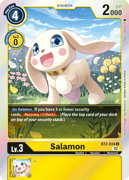 Resurgence Booster BT2-034 Salamon Alternative Art