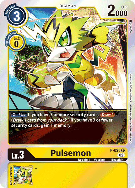 Resurgence Booster P-028 Pulsemon Alternative Art