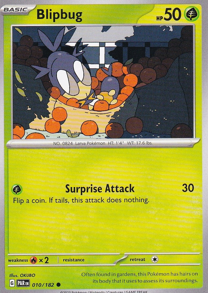 Scarlet & Violet Paradox Rift 010/182 Blipbug