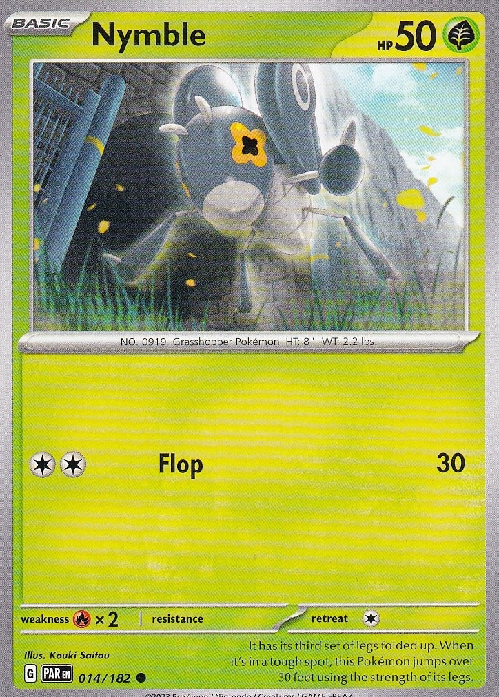 Scarlet & Violet Paradox Rift 014/182 Nymble