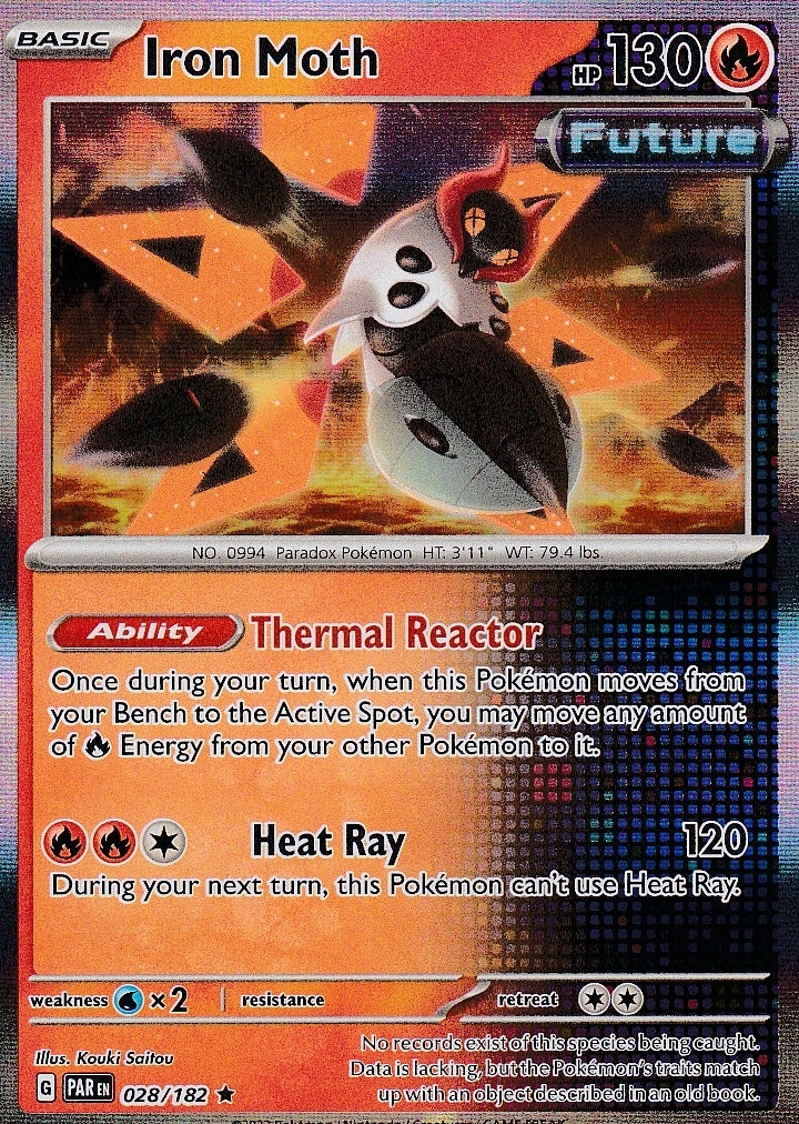 Scarlet & Violet Paradox Rift 028/182 Iron Moth