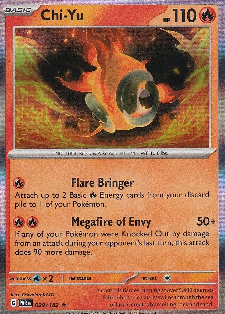 Scarlet & Violet Paradox Rift 029/182 Chi-Yu