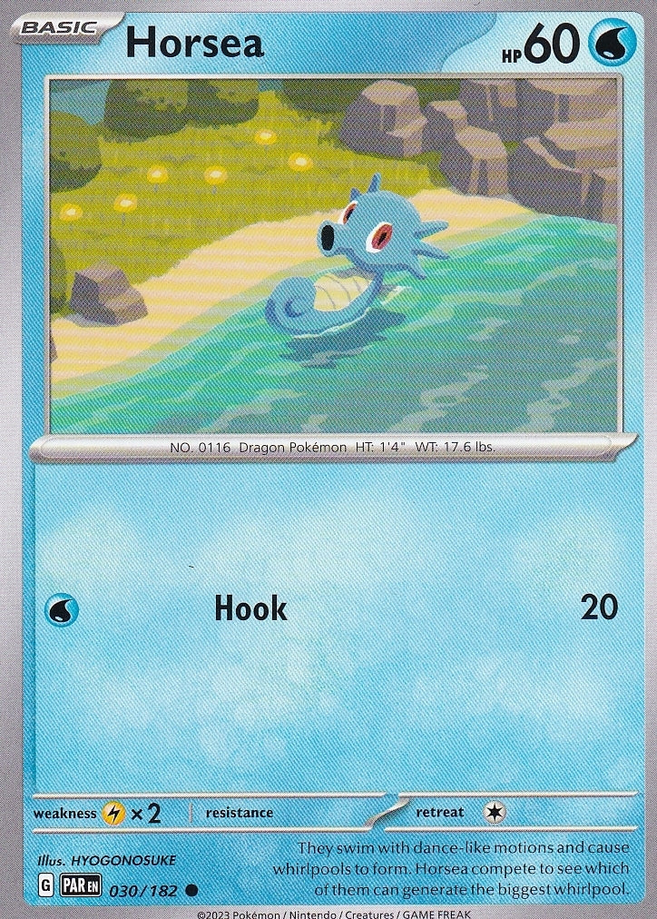 Scarlet & Violet Paradox Rift 030/182 Horsea