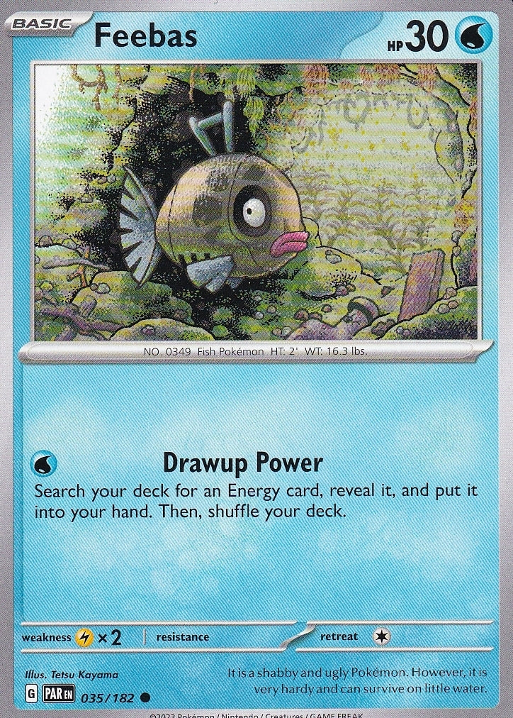 Scarlet & Violet Paradox Rift 035/182 Feebas