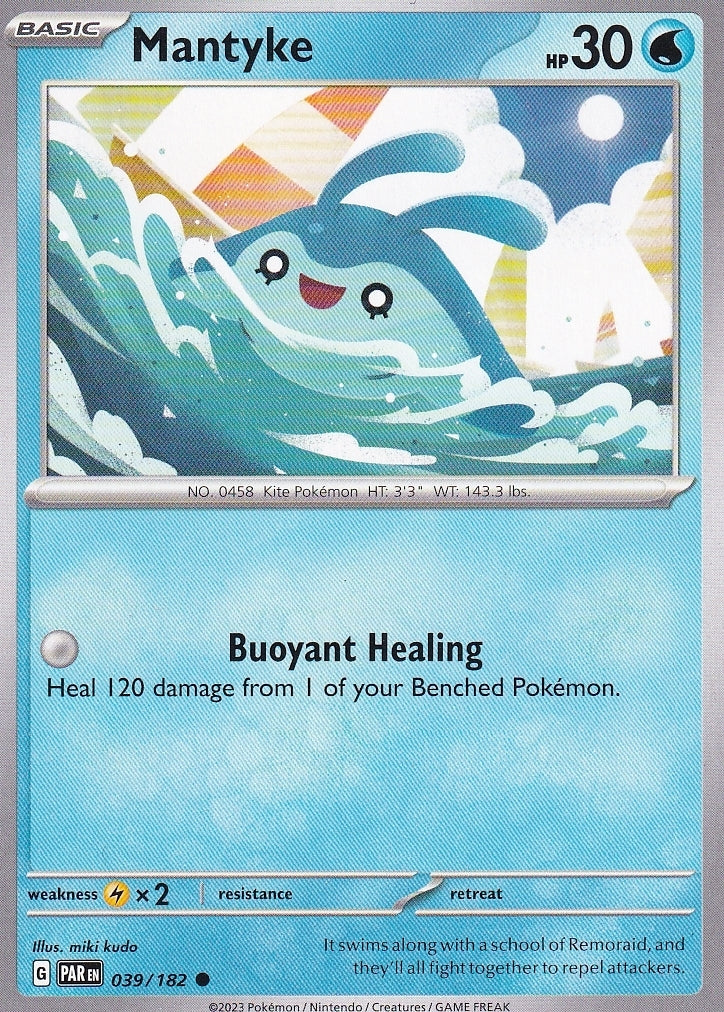 Scarlet & Violet Paradox Rift 039/182 Mantyke