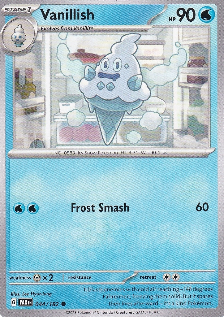 Scarlet & Violet Paradox Rift 044/182 Vanillish