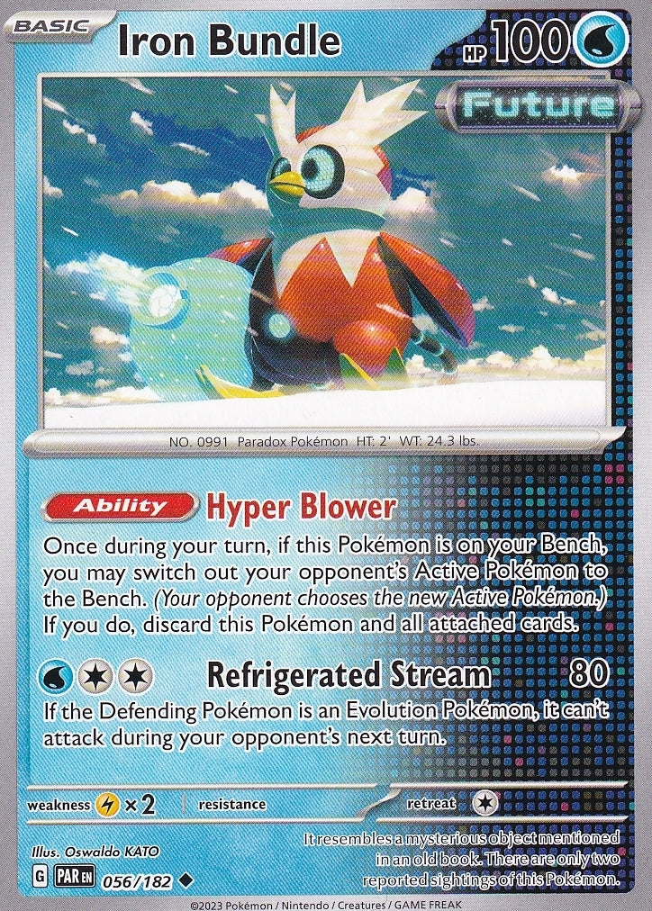 Scarlet & Violet Paradox Rift 056/182 Iron Bundle