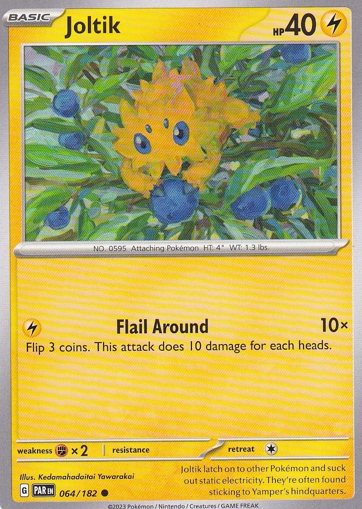 Scarlet & Violet Paradox Rift 064/182 Joltik