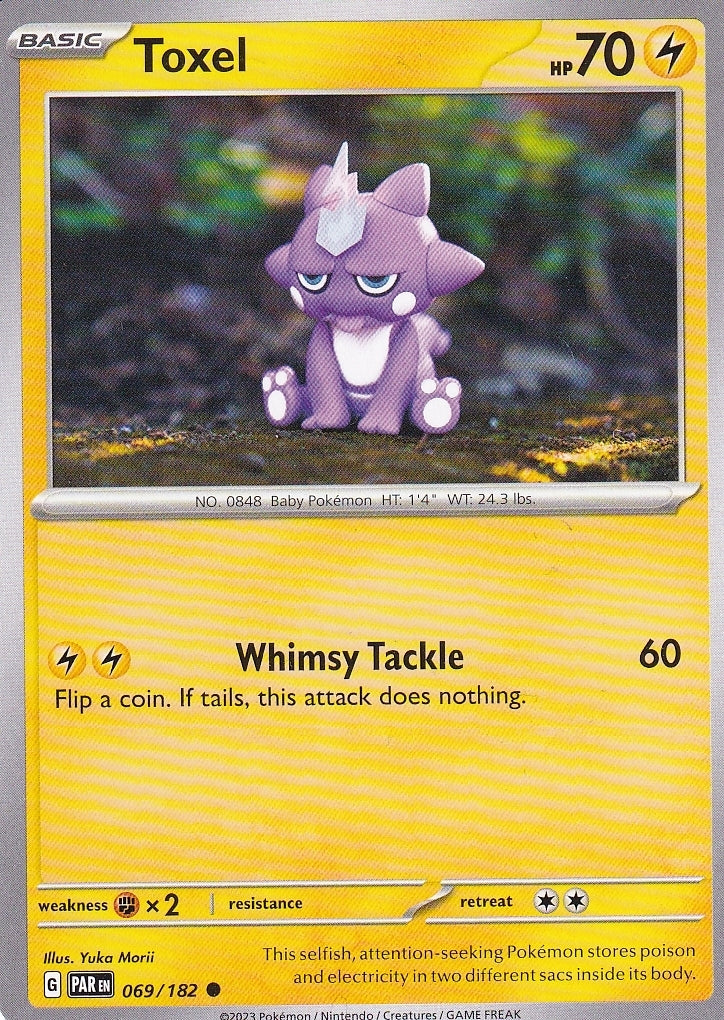 Scarlet & Violet Paradox Rift 069/182 Toxel