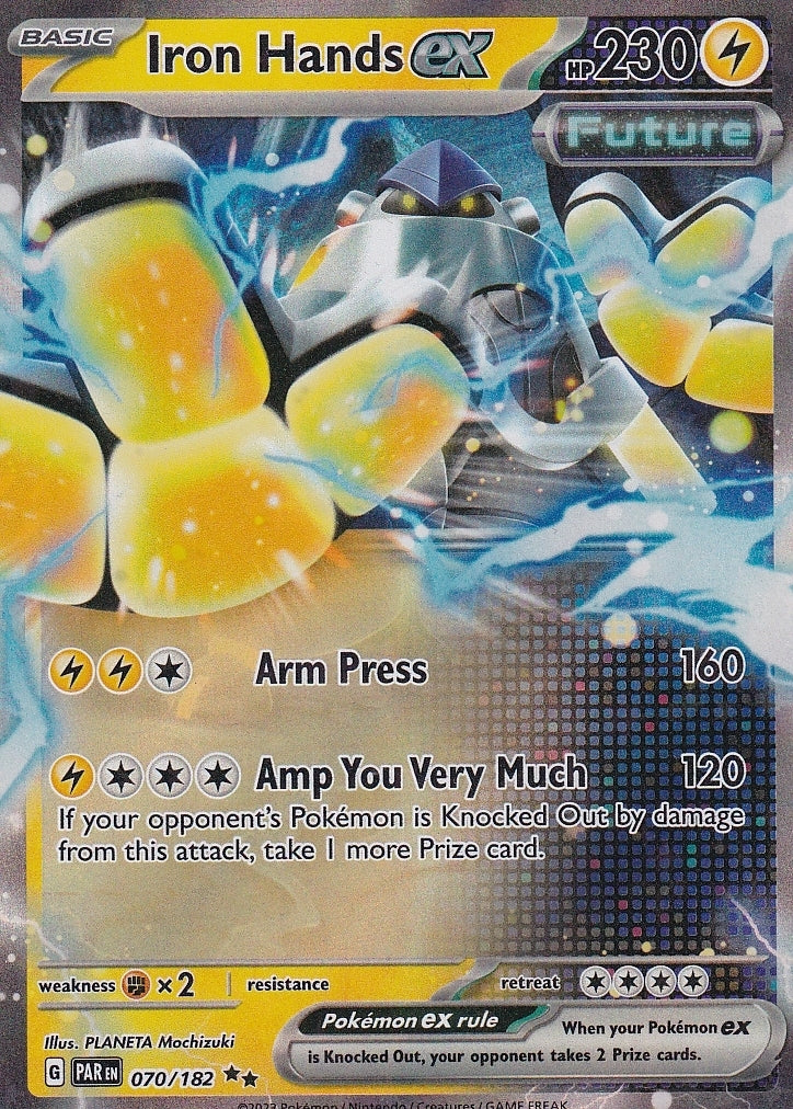 Scarlet & Violet Paradox Rift 070/182 Iron Hands ex