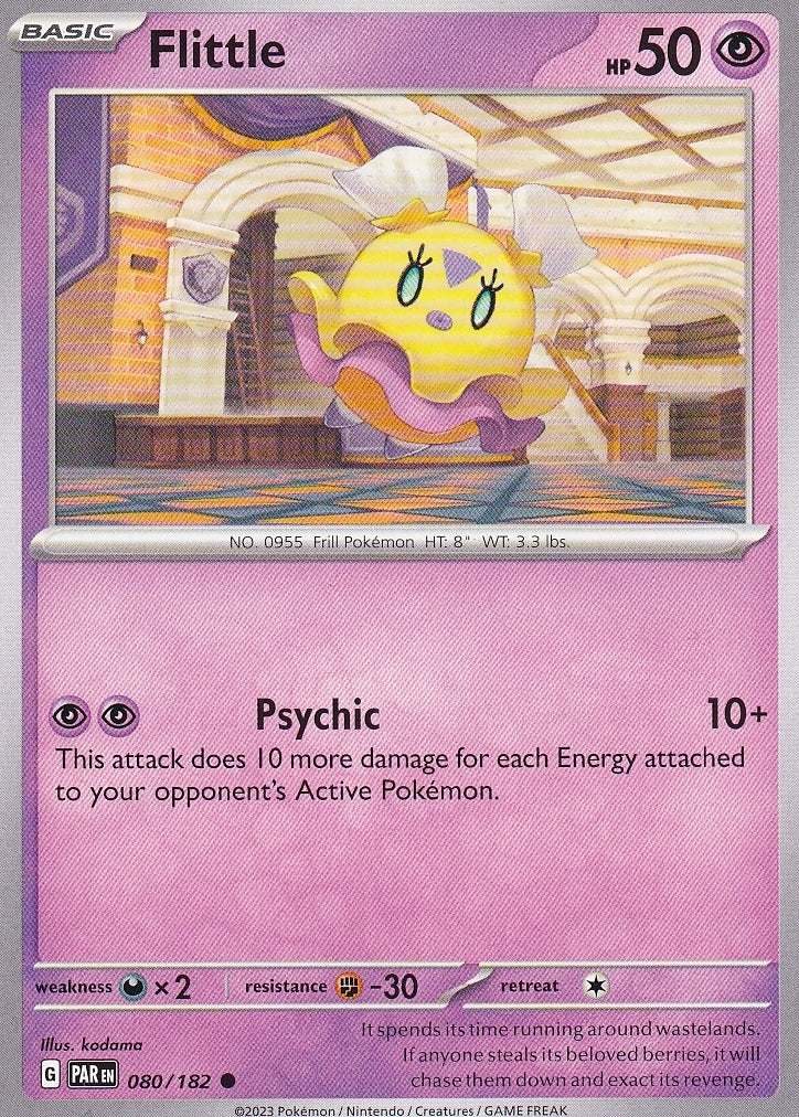 Scarlet & Violet Paradox Rift 080/182 Flittle