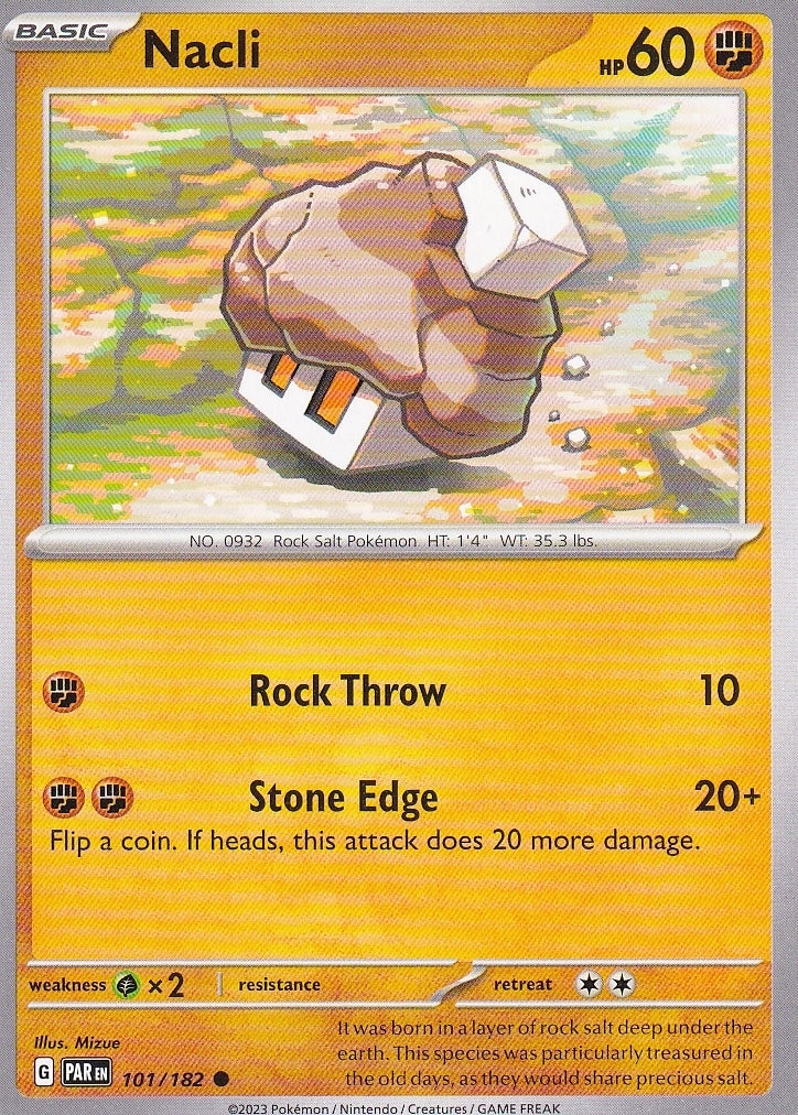 Scarlet & Violet Paradox Rift 101/182 Nacli