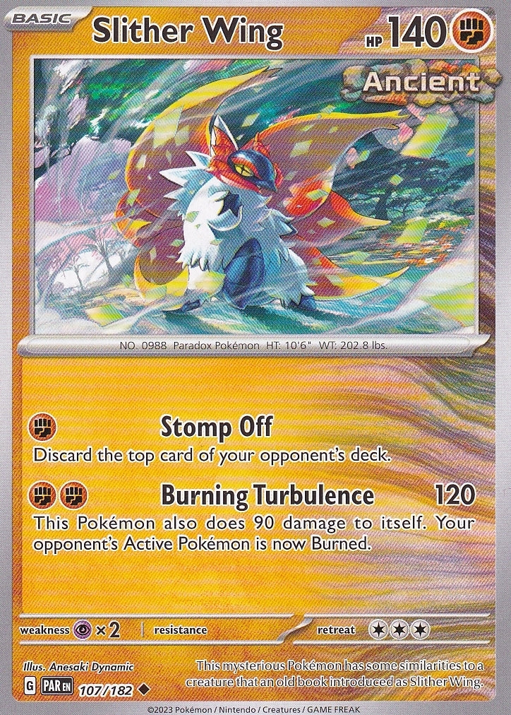 Scarlet & Violet Paradox Rift 107/182 Slither Wing