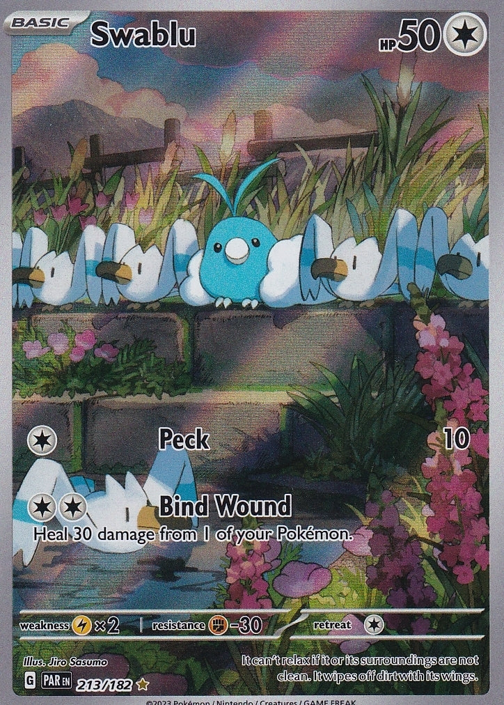 Scarlet & Violet Paradox Rift 213/182 Swablu