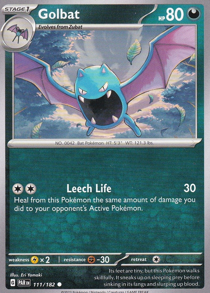 Scarlet & Violet Paradox Rift 111/182 Golbat