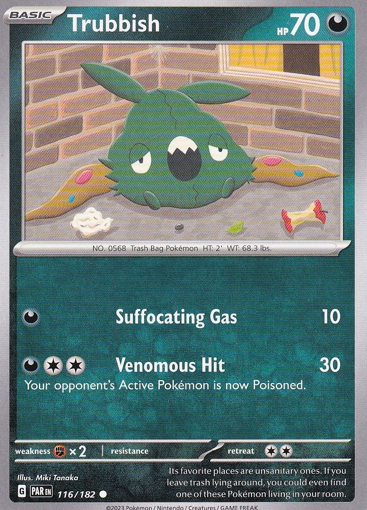 Scarlet & Violet Paradox Rift 116/182 Trubbish