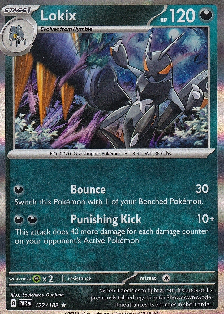 Scarlet & Violet Paradox Rift 122/182 Lokix