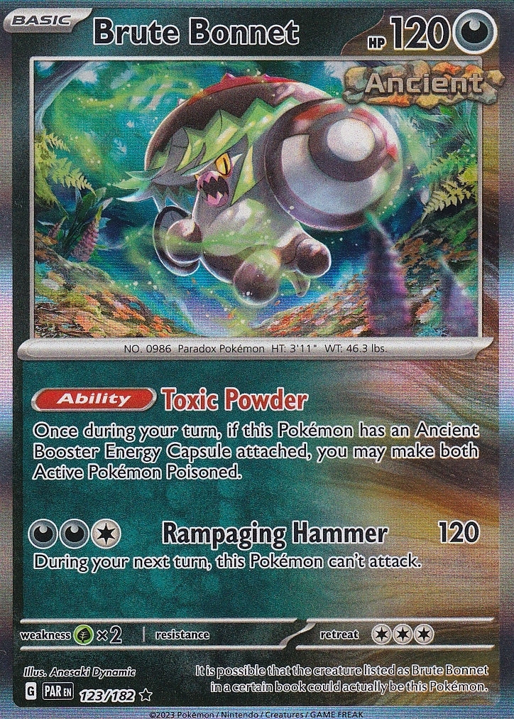 Scarlet & Violet Paradox Rift 123/182 Brute Bonnet