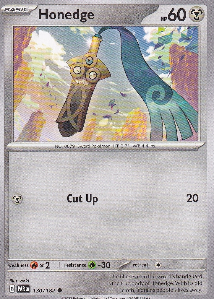 Scarlet & Violet Paradox Rift 130/182 Honedge