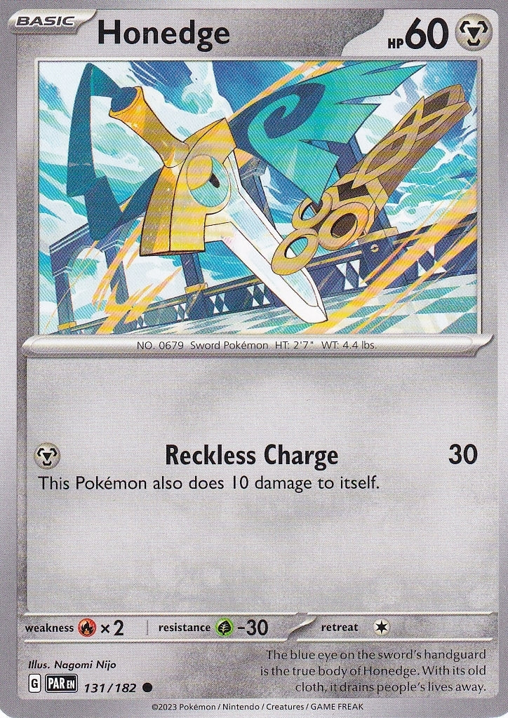 Scarlet & Violet Paradox Rift 131/182 Honedge