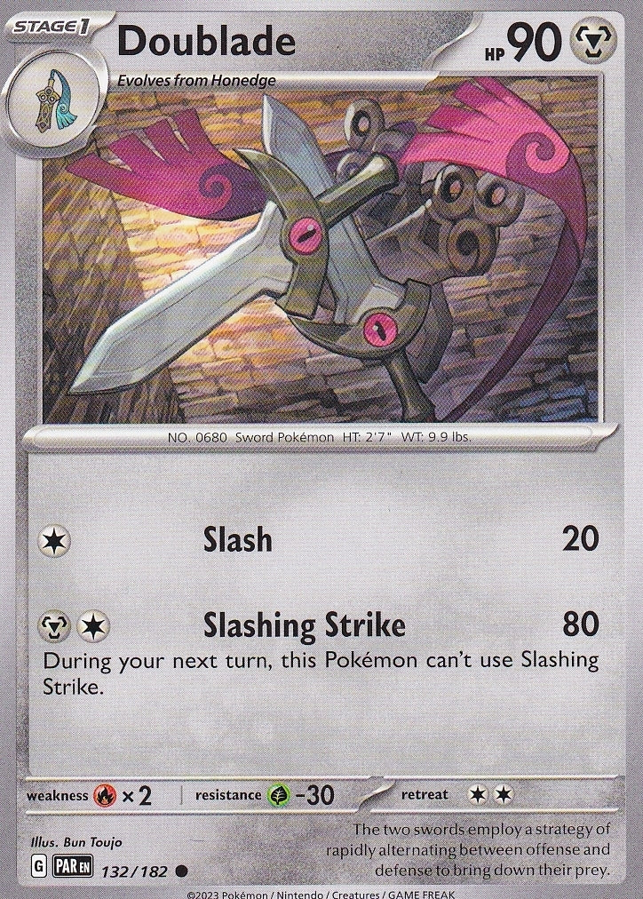 Scarlet & Violet Paradox Rift 132/182 Doublade