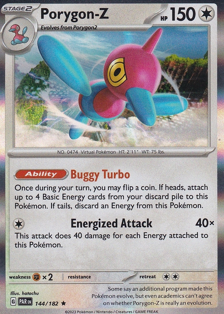 Scarlet & Violet Paradox Rift 144/182 Porygon-Z