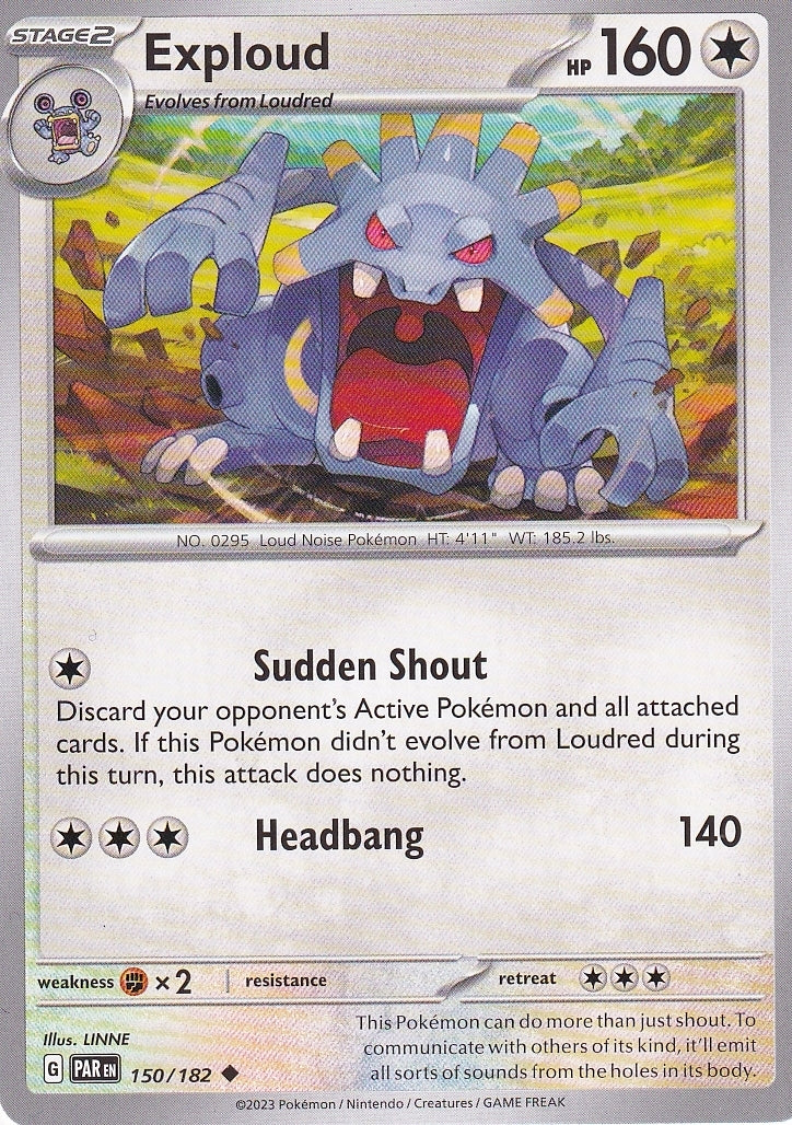 Scarlet & Violet Paradox Rift 150/182 Exploud