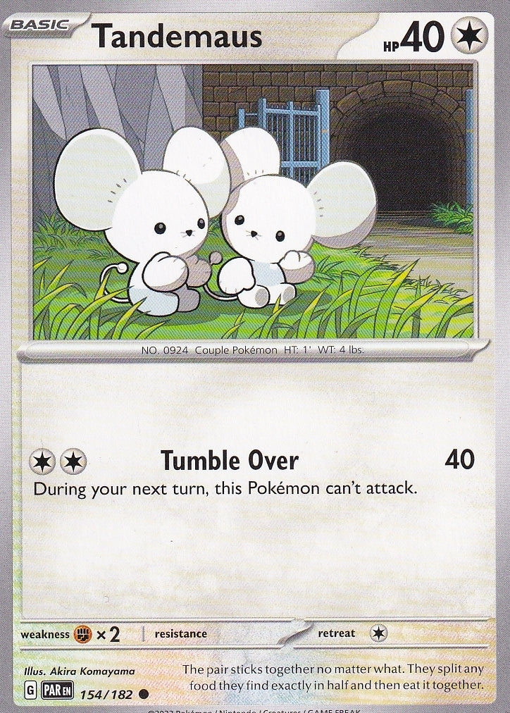 Scarlet & Violet Paradox Rift 154/182 Tandemaus