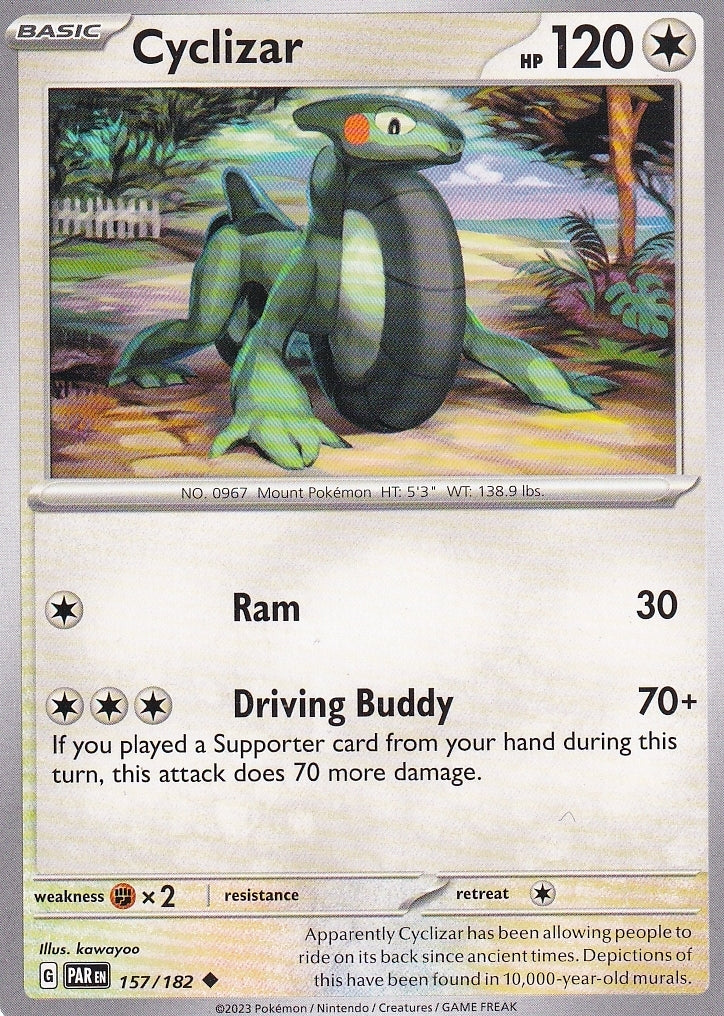 Scarlet & Violet Paradox Rift 157/182 Cyclizar