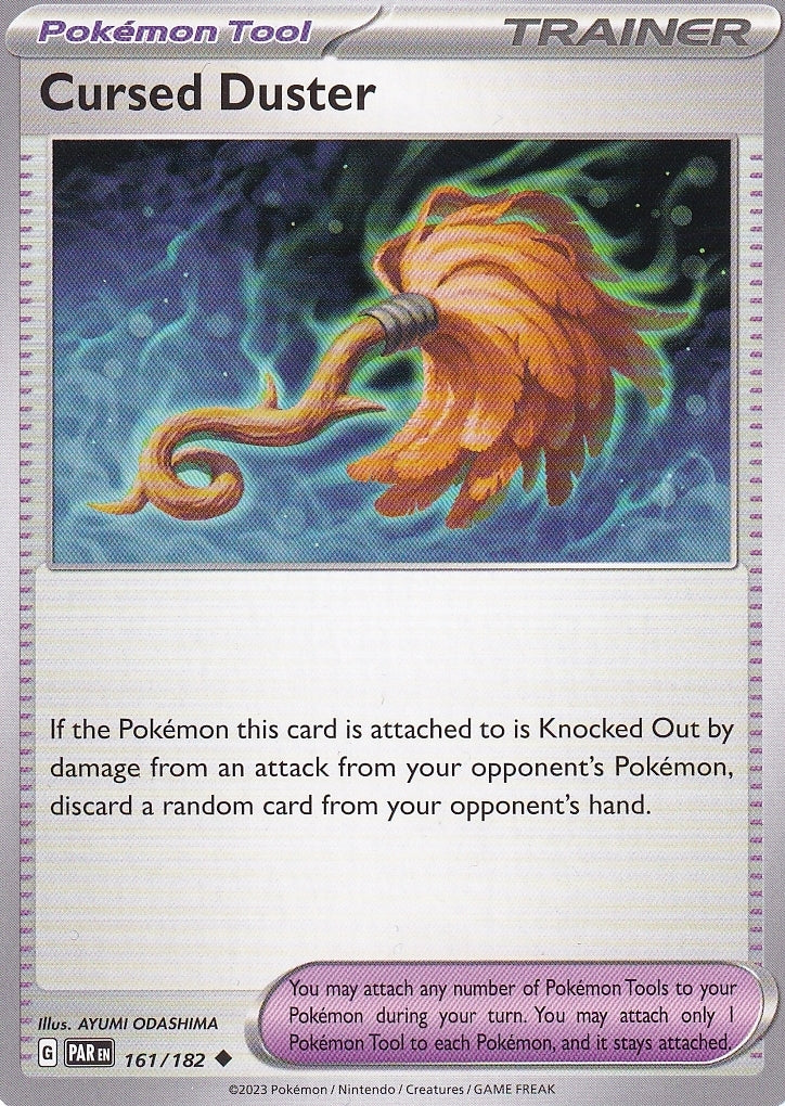 Scarlet & Violet Paradox Rift 161/182 Cursed Duster