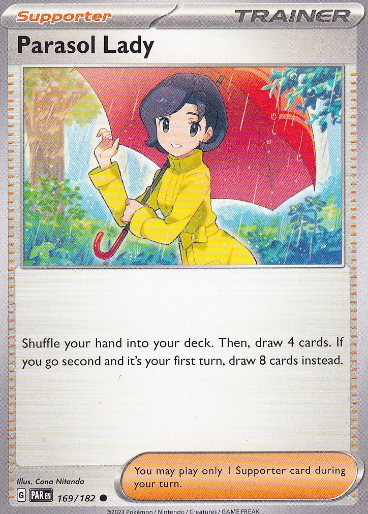 Scarlet & Violet Paradox Rift 169/182 Parasol Lady