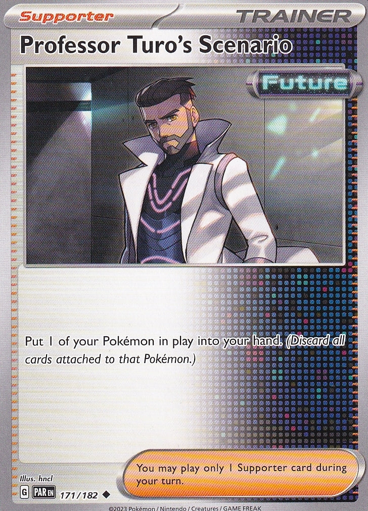 Scarlet & Violet Paradox Rift 171/182 Professor Turo's Scenario