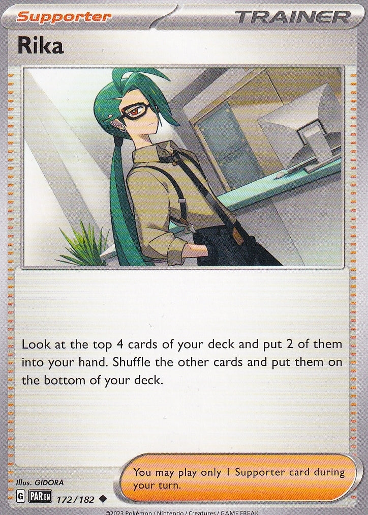 Scarlet & Violet Paradox Rift 172/182 Rika