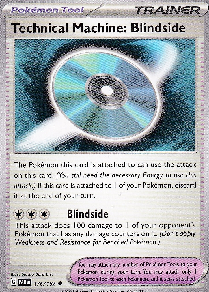 Scarlet & Violet Paradox Rift 176/182 Technical Machine: Blindside