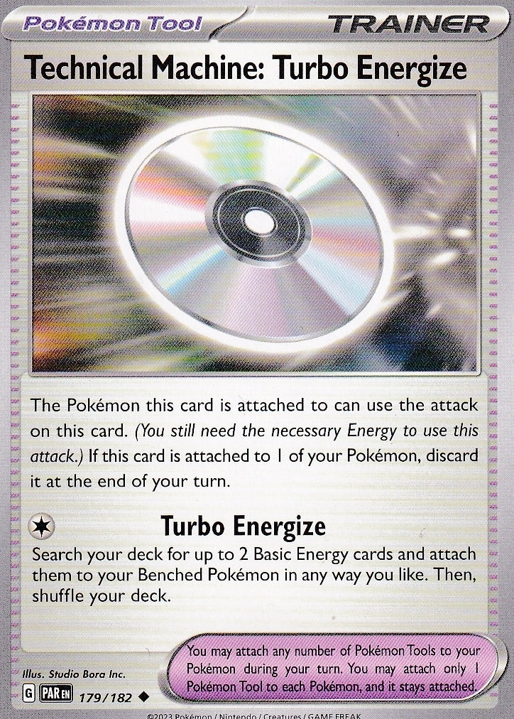 Scarlet & Violet Paradox Rift 179/182 Technical Machine: Turbo Energize