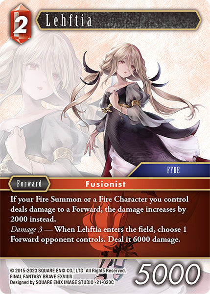 Final Fantasy Opus XXI - 21-020 Lehftia