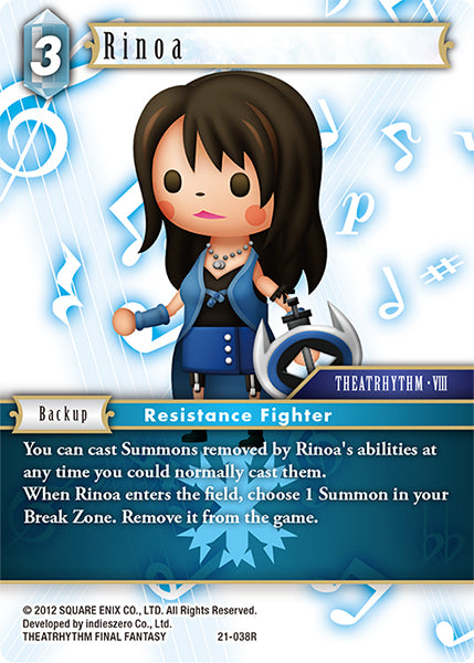 Final Fantasy Opus XXI - 21-038 Rinoa