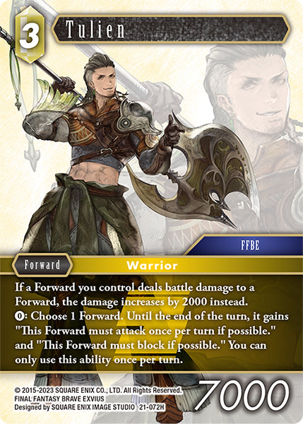 Final Fantasy Opus XXI - 21-072 Tulien