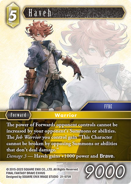 Final Fantasy Opus XXI - 21-075 Haveh