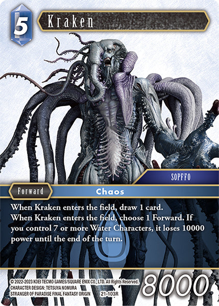 Final Fantasy Opus XXI - 21-103 Kraken