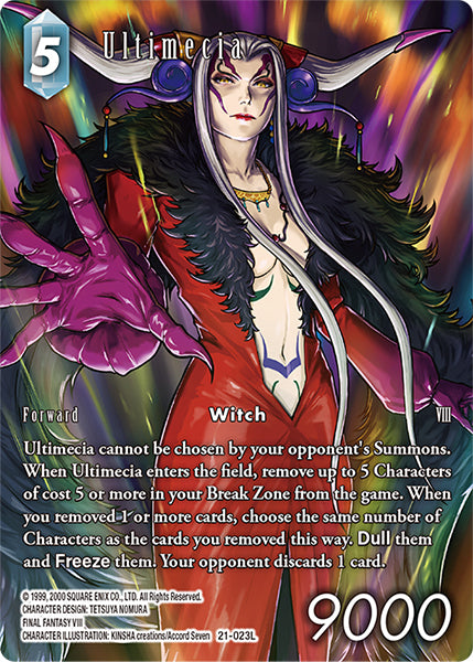 Final Fantasy Opus XXI - 21-023 Ultimecia Fullart