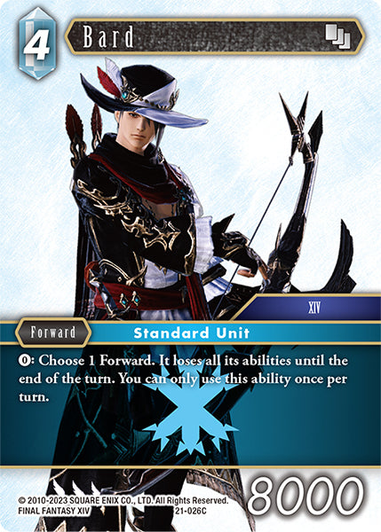Final Fantasy Opus XXI - 21-026 Bard Foil