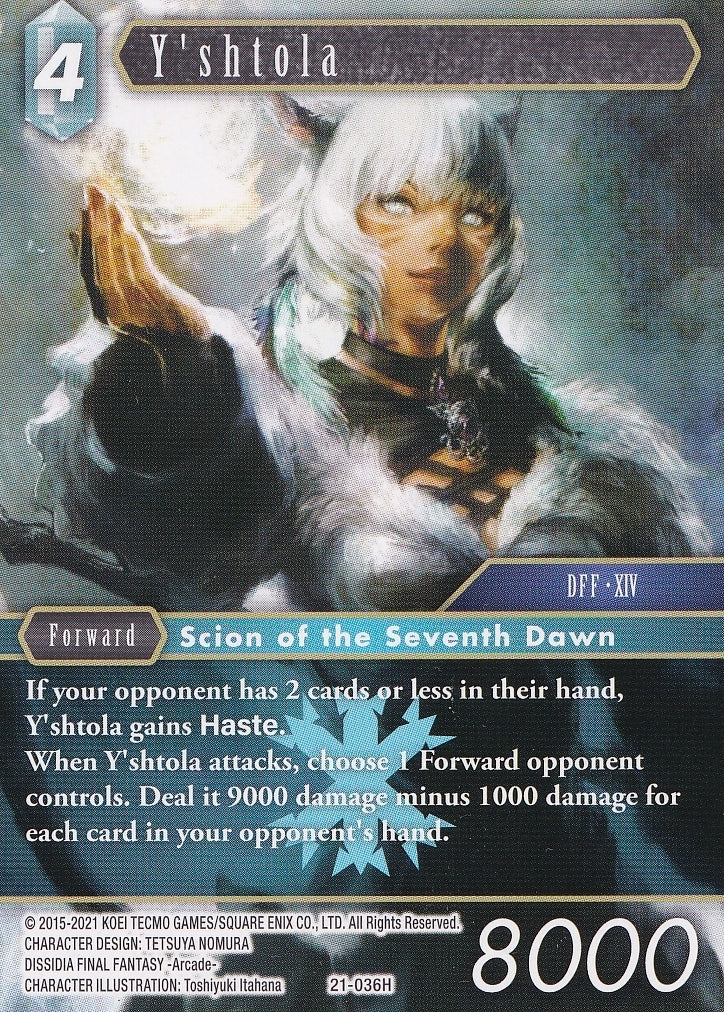 Final Fantasy Opus XXI - 21-036 Y'shtola