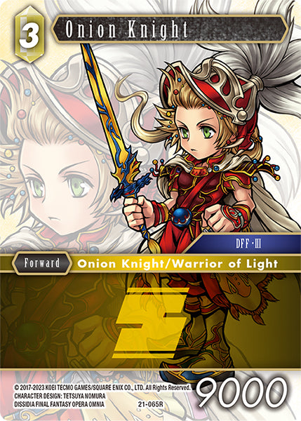 Final Fantasy Opus XXI - 21-065 Onion Knight Foil