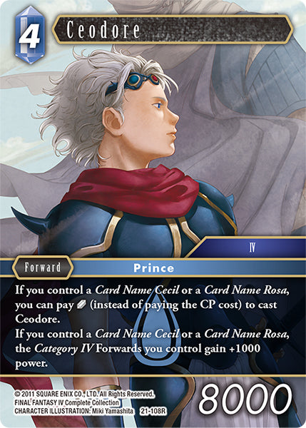 Final Fantasy Opus XXI - 21-108 Ceodore Foil