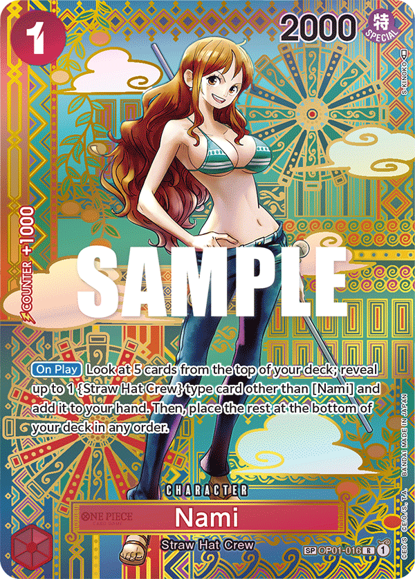 OP01-016 | SP card | CHARACTER Nami