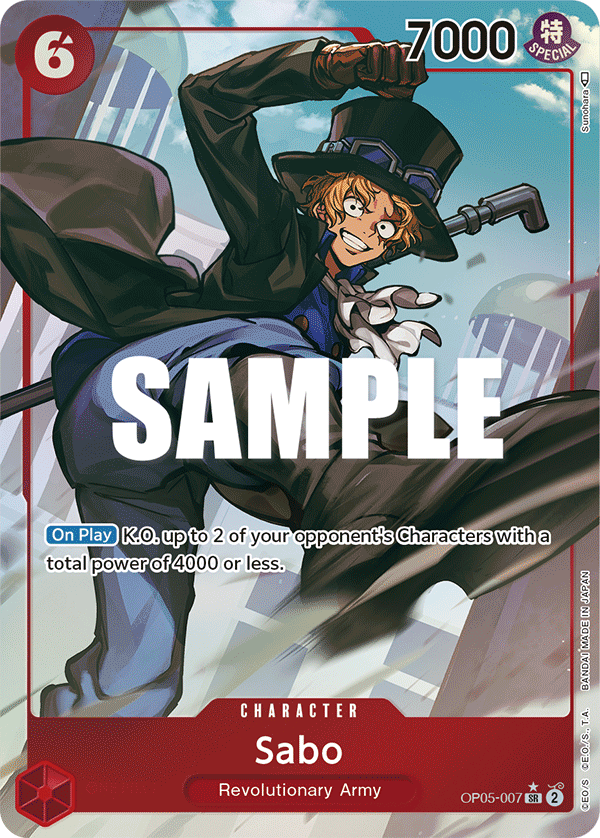 OP05-007 | SR | CHARACTER Sabo (Parallel)