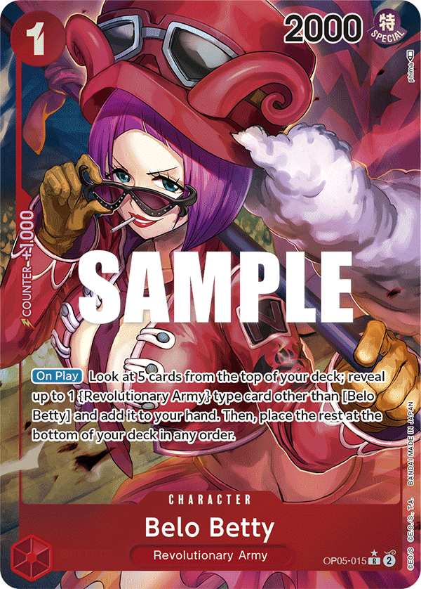 OP05-015 | R | CHARACTER Belo Betty (Parallel)
