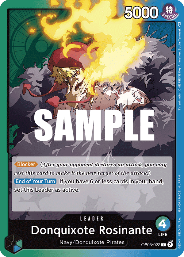 OP05-022 | L | LEADER Donquixote Rosinante