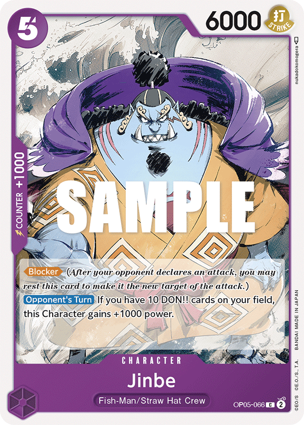 OP05-066 | C | CHARACTER Jinbe